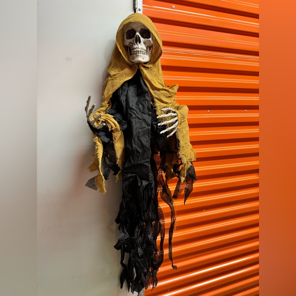 Two Light Up Hanging Reapers